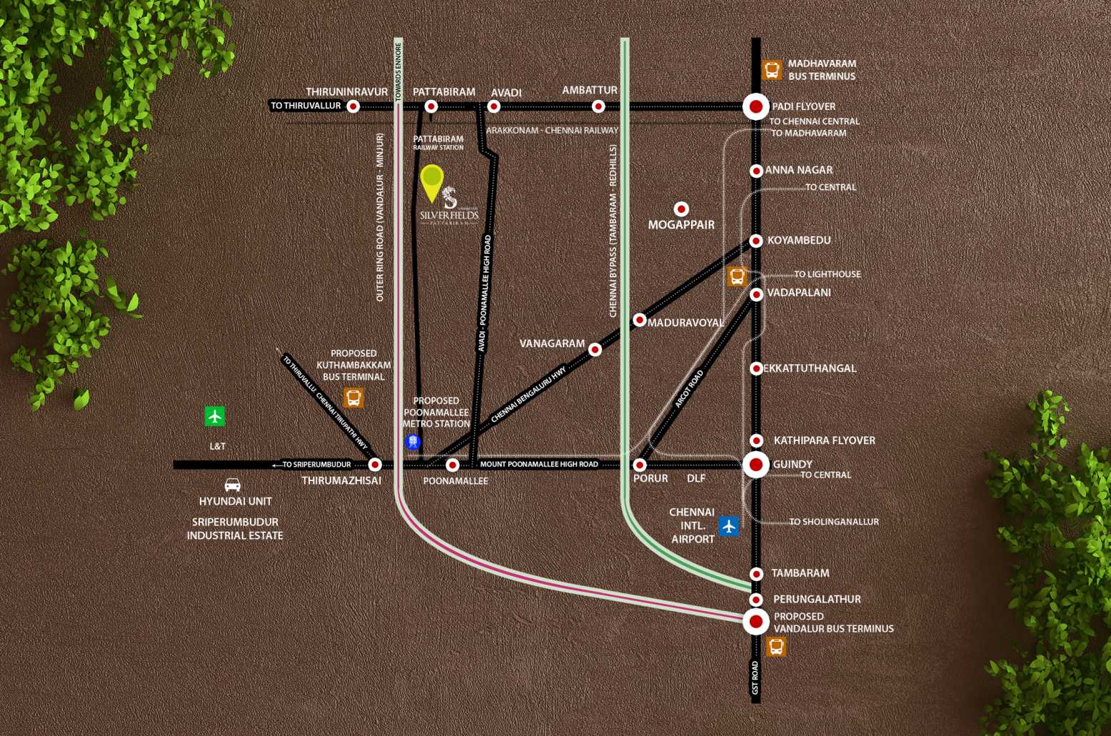 gated community villa Plots or Land for sale in Pattabiram, chennai